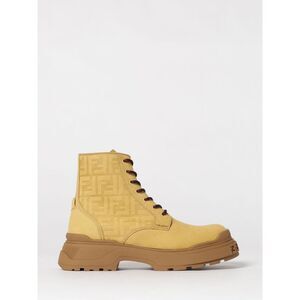Fendi Shoes Men Ocher